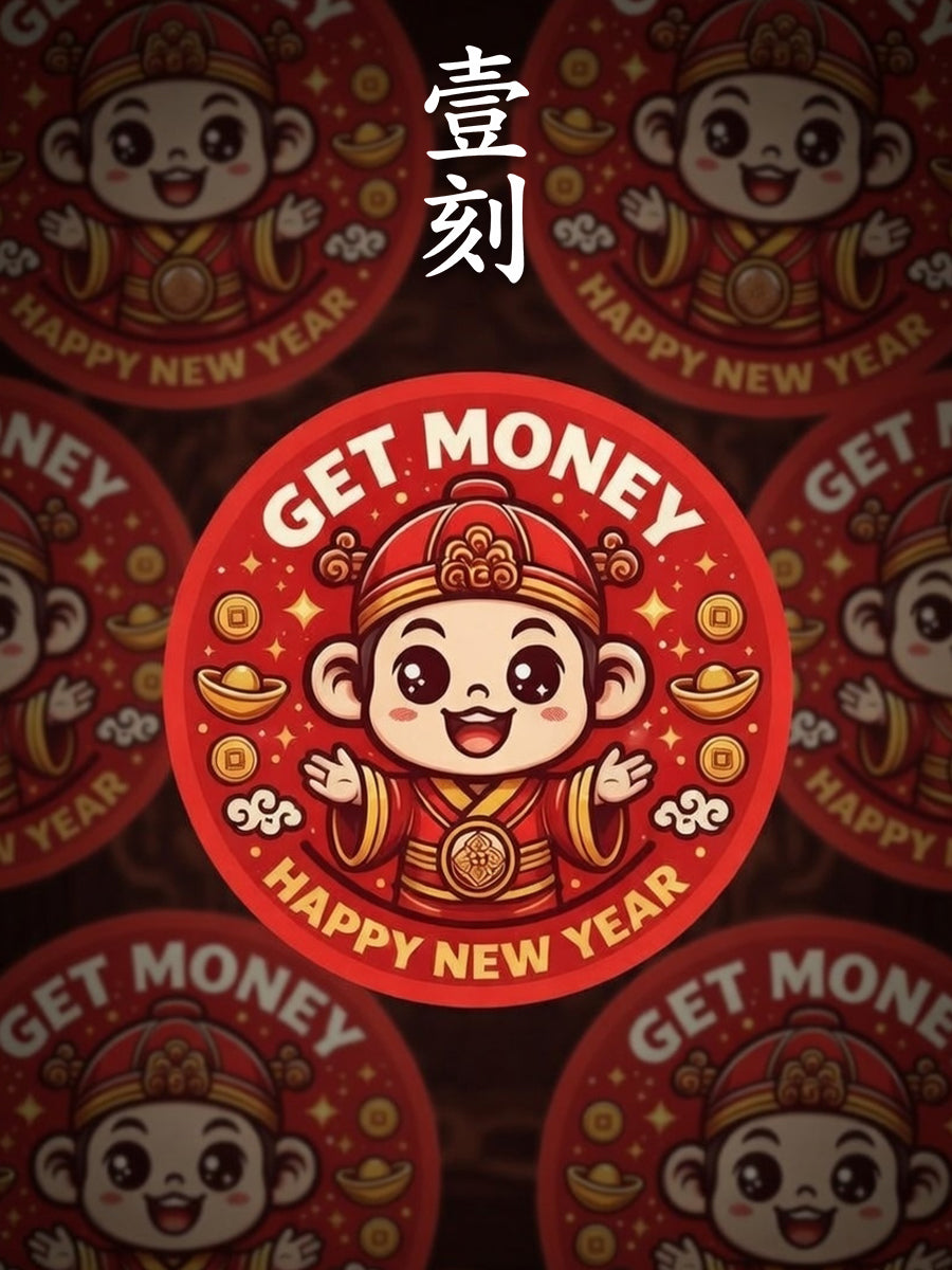 Chinese New Year God of Wealth Blessing Aroma Plaster Silicone Mold